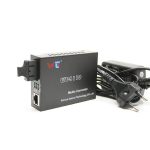   WINTOP WT-8110GSA-11-20-AS SM 100/1000Mbps 20km SC/RJ45 Optikai média konverter