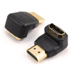 Sbox HDMI - HDMI M/F 90° adapter