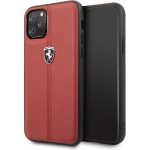   FERRARI iPhone 11 Pro függőlegesen csíkozott piros hátlap