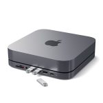   Satechi ST-ABHFM Type-C Mac Mini asztroszürke HUB és állvány