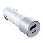 Satechi ST-TCPDCCS 72W USB/Type-C ezüst autós töltő