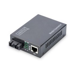 DIGITUS Gigabit SM 20km (RJ45-SC) média konverter