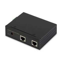 DIGITUS Gigabit PoE++ (max 95W) DIN sínre szerelhető ipari tápleválasztó