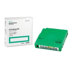 HPE Q2078AN LTO-8 Ultrium 30TB RW Non Custom Labeled Library Pack 20 Data Cartridges with Cases