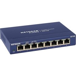 Netgear GS108GE 8port 10/100/1000Mbps LAN nem menedzselhető asztali Switch