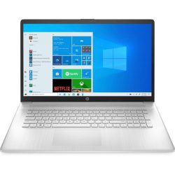 HP 17-cn0003nh 17,3"FHD/Intel Core i3-1125G4/8GB/256GB/Int. VGA/Win10/ezüst laptop