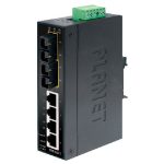   PLANET ISW-621TS15 DIN sínre szerelhető 4port 10/100Mbps nem menedzselhető ipari switch
