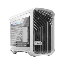 Fractal Design Torrent Nano Fehér ablakos (Táp nélküli) mini-ITX ház