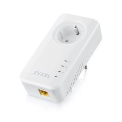 ZyXEL PLA6457 G.hn 2400Mbps Wave2 Powerline Pass-thru Gigabit Ethernet Adapter