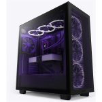 NZXT H7 Flow Fekete (Táp nélküli) ablakos ATX ház