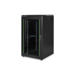   DIGITUS Rack Unique 19" 26U 800x800mm álló fekete rack szekrény