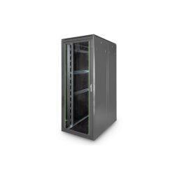 DIGITUS Rack Unique 19" 42U 800x1200mm álló fekete rack szekrény