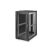 DIGITUS 19" Server Rack Unique 1340x600x1000 26U plexi üveg ajtós szürke fekete rack szekrény