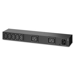 APC AP6120A Rack PDU, Basic, 0U/1U, 100-240V/20A, 220-240V/16A, (7)C13, (2)C19