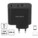   Cellect MTCB-PD65W-BK 65W fekete hálózati gyorstöltő adapter