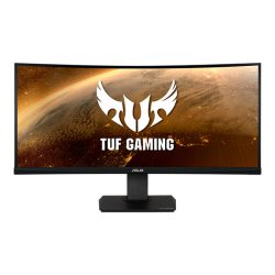 ASUS 35" TUF Gaming VG35VQ WQHD VA 100Hz DP/HDMI/USB ívelt gamer monitor