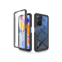 Haffner FN0552 Xiaomi Redmi Note 11 Pro/11 Pro 5G ütésálló fekete műanyag hátlap