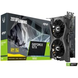 Zotac GAMING GeForce GTX 1650 AMP CORE nVidia 4GB GDDR6 128bit  PCIe videokártya