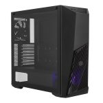   Cooler Master MASTERBOX K501L RGB fekete (táp nélküli) ablakos midi ATX ház