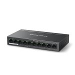   Mercusys MS110P 10port 10/100Mbps FE LAN 8xPoE+ LAN port nem menedzselhető asztali PoE+ Switch