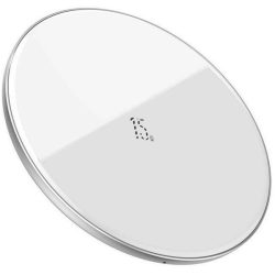 Baseus Simple 15W(Frissített verzió Type-C-hez) WXJK-B02 Fehér vezeték nélküli töltő