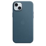   Apple MT4D3ZM/A iPhone 15 Plus FineWoven Case Pacific Blue MagSafe hátlap