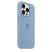 Apple MT1L3ZM/A iPhone 15 Pro Silicone Case Winter Blue szilikon MagSafe hátlap