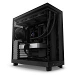 NZXT H6 Flow (2023) fekete (táp nélküli) ablakos ATX ház