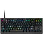   Corsair K60 PRO TKL RGBUS vezetékes fekete optikai-mechanikus gamer billentyűzet