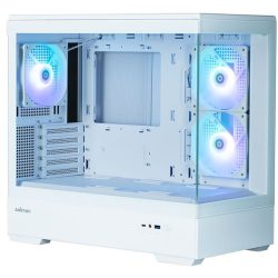 Zalman P30 fehér (táp nélküli) mATX ház