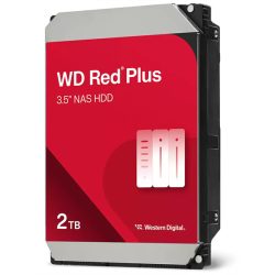 Western Digital 3,5" 2000GB belső SATAIII 5400RPM 64MB RED PLUS WD20EFPX winchester 3 év