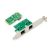 DIGITUS DN-10134 Mini PCIe hálózati kártya Belső Dual Giagbit Ethernet