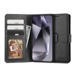   Tech-Protect TP690558 Samsung Galaxy S24+ Wallet flipes fekete bőrtok