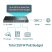 TP-Link TL-SL1226P 24x10/100Mbps LAN port 24xPoE+ 2xGbE LAN 2xGbE RJ45/SFP Combo port nem menedzselhető switch