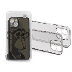 Haffner HF241741 Apple iPhone 14 Gray Monkey átlátszó szilikon hátlap