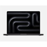   Apple MacBook Pro CTO 14,2" Retina/M3 Pro chip 11 magos CPU és 14 magos GPU/36GB/512GB/fekete laptop