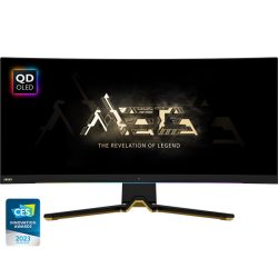 MSI 34" MEG 342C UWQHD QD-OLED 175H HDMI/DP/USB-C fekete ívelt gamer monitor