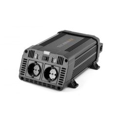 Technaxx TE16 1200W 2xUSB 2x230V autós inverter