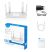 CUDY WR1300E kétsávos AC1200 gigabit WIFI 4in1 /Router/Access Point/Repeater/WISP/ fehér router