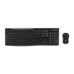   Logitech 920-004508 MK270 US vezeték nélküli fekete billentyűzet és egér