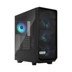   Fractal Design Meshify 2 Compact RGB fekete (táp nélküli) ablakos ATX ház