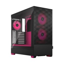 Fractal Design Pop Air RGB magenta/fekete (táp nélküli) ablakos ATX ház