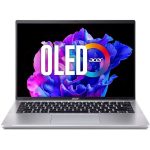   Acer Swift Go SFG14-72-722V 14"2,8K/Intel Core Ultra 7-155H/16GB/1TB/Int.VGA/Win11/ezüst laptop