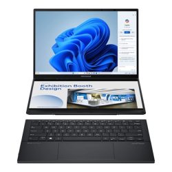 Asus ZenBook Duo UX8406MA-PZ094W 14"2,8K/Intel Core Ultra 7-155H/16GB/1TB/Int.VGA/Win11/szürke laptop