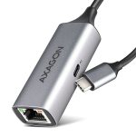   Axagon ADE-TXPD Kompakt alumínium USB-C 3.2 Gen1 Gigabit Ethernet 10/100/1000Mbit adapter