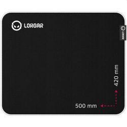 Lorgar Legacer 755 500x420x3mm fekete/lila egérpad