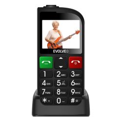 Evolveo EasyPhone FL EP801 2,3" DualSIM fekete mobiltelefon