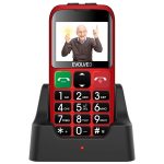   Evolveo EasyPhone ET EP851 2,4" DualSIM piros mobiltelefon