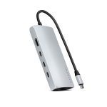 Satechi ST-P8KES Type-C 8K HDMI ezüst HUB