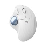   Logitech Ergo M575s vezeték nélküli fehér Trackball egér